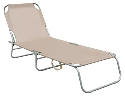 Obrázok produktu pre INLEA Záhradné lehátko CALMA - khaki