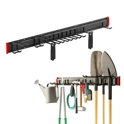 Immagine prodotto di Supporto per utensili Maclean, realizzato in acciaio, con capacità di carico massima di 228 kg e larghezza di 1222 mm, modello MC-179