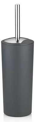 Image de Kela 22276, Brosse de toilette avec support, Gris, Plastique, Plastique, 365 mm, 11 cm