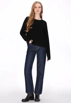 Image de Pull pour femme SAPORTA - noir, taille M/L