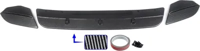 Immagine prodotto di Happiq labbro anteriore TurboX - Per BMW X3M F97 / X4M F98 (2019-2022) - Labbro spoiler anteriore - Nero lucido / carbon look - Accessori auto