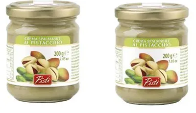 Image de Crème à la pistache « Crema la Pistacchio » en pot, Sicile, 200 g – Pisti, lot de 2