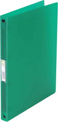 Immagine prodotto di Q-Connect® KF02919 Raccoglitore ad anelli trasparente - A4, 4 anelli, Ø 16 mm, verde-trasparente