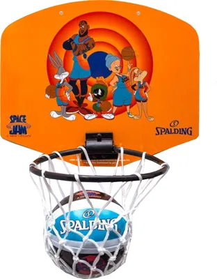 Produktbild von Spalding Mini Basketball Set Space Jam 79006Z, Basketball-Rückwand, Unisex, Orange, Größe: One size