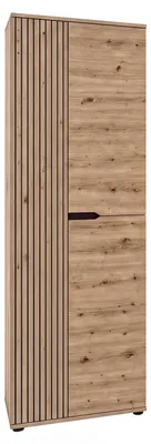 Productafbeelding van xonox.home Garderobekast Keno Artisan, eikenhoutlook / eikenhoutlook, 65 x 191 x 37 cm