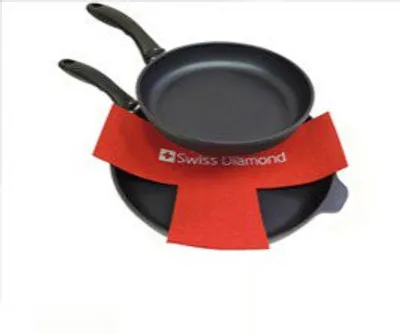 Obrázek produktu pro SWISS DIAMOND ELCH08 sada chráničů pánví červená