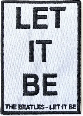 Produktbild von The Beatles Let It Be Aufnäher zum Aufnähen