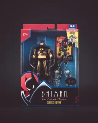Zdjęcie produktu dla Batman: The Animated Series DC Direct Build-A Actionfigur Wave 5 Classic Batman (Chase) 15 cm