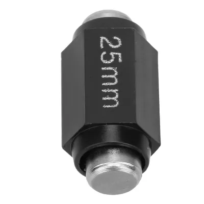 Zdjęcie produktu dla Mikrometr zewnętrzny ze stali nierdzewnej, suwmiarka standardowa, blok kalibracyjny, pręt (25 mm)