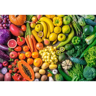 Produktbild von Castorland Puzzle Rainbow of Vitamins - bunte Puzzle 1500 Teile