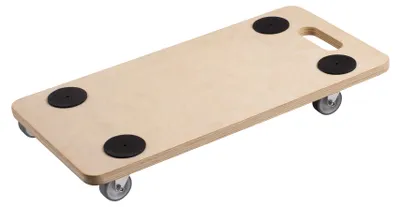 Produktbild von Metafranc Transportroller 590 x 290 mm 200 kg Tragkraft Möbelroller