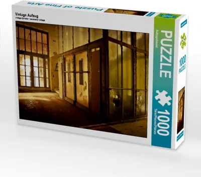 Produktbild von Calvendo Vintage Aufzug 1000 Teile Puzzle quer 640x480mm, CALVENDO; 7406433