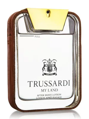 Zdjęcie produktu dla Trussardi My Land, Mężczyźni, 100 ml, Butelka jednorazowa, Bergamotka, Lawenda, Skóra, Mandarynka, Drewniany