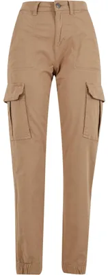 Immagine prodotto di Urban Classics - Pantaloni da donna in twill di cotone unionbeige - 28