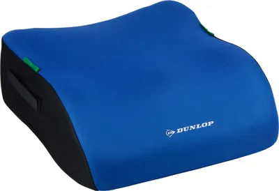 Produktbild von Dunlop Sitzerhöhung Auto Kinder Blau Kindersitzerhöhung ECE R129 - Ergonomischer Kindersitz Ab 3 Jahre - Kinderautositz Mit Waschbarem Bezug - Sitzkissen Auto Für Kinder 135-150 cm
