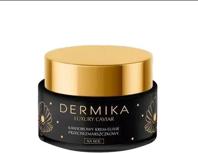 Image de DERMIKA Caviar de luxe Crème de nuit anti-rides-Elixir 50ml