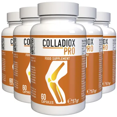 Produktbild von Colladiox Pro - 300 Kapseln (5x 60 Kapseln), 5er Pack