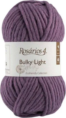 Zdjęcie produktu dla Rosários 4 Bulky Light 113 Lilac Przędza dziewiarska