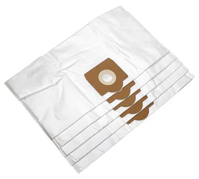 Produktbild von vhbw 5x Staubbeutel kompatibel mit Kärcher A 2001, K 2001, K 3011, NT 2001, NT 211, NT 3011 Staubsauger - 31cm x 22cm Weiß