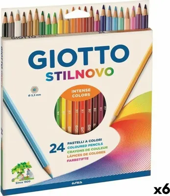 Obrázek produktu pro Barevné tužky Giotto Stilnovo Coloured (6 kusů)