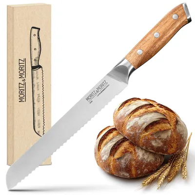 Produktbild von Moritz & Moritz Brotmesser 20cm Klinge - ergonomischer Griff