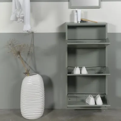 Produktbild von Spinder Design Schuhschrank mit 3 Klappen Grün, Billy 3