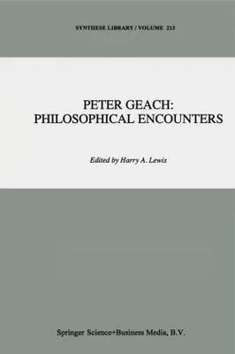 Immagine prodotto di Peter Geach: Philosophical Encounters