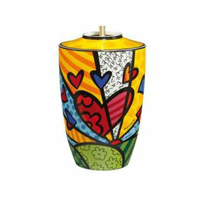 Immagine prodotto di Goebel A New Day - Lampe, Lampenfuss, Pop Art, Romero Britto, Porzellan-Kombi, Bunt, 40 cm, 66452371