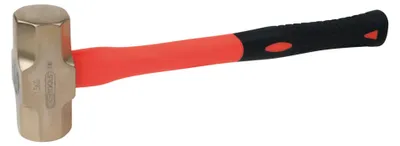 Obrázok produktu pre KS TOOLS BRONZEplus Minenhammer 5000 g mit Fiberglasstiel 963.2090