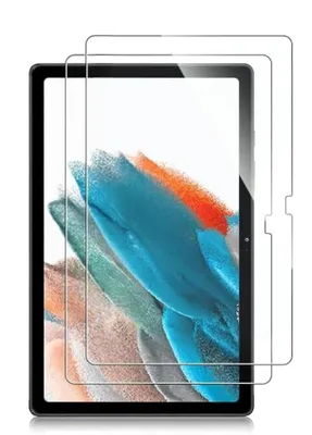 Produktbild von CLM-Tech 2X Schutzfolie für Samsung Galaxy Tab A8 10,5 Zoll Panzerfolie Panzerglas Schutz Glas Folie - 9H Härte HD Displayschutzfolie - 2 Stück