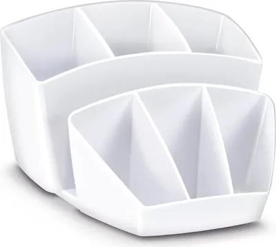 Produktbild von CEP Multiköcher GLOSS 8 Fächer weiss