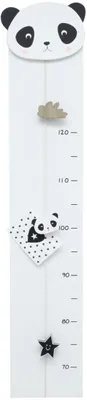 Zdjęcie produktu dla Deknudt Miernik wzrostu, biały, Panda, 17x81 cm