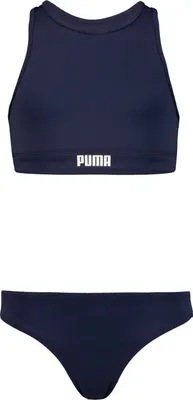 Produktbild von Bikiniunterteil für Mädchen Puma Racerback 2 Stücke Blau - 5-6 Jahre