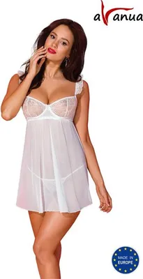 Image de AVANUA - Chemisier et tanga blancs