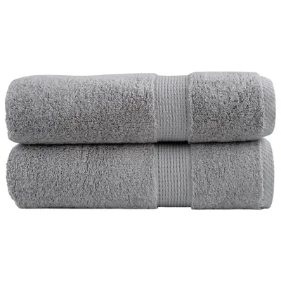 Zdjęcie produktu dla Ręczniki premium, SOLUND, 2 szt., szare, 50x100 cm, 600 g/m²