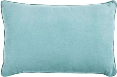 Immagine prodotto di Cuscino in suedette azzurro 60x40