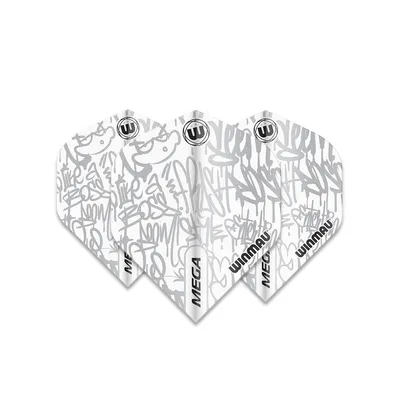 Produktbild von Winmau Darts Mega Standard White 6900.243 Flights