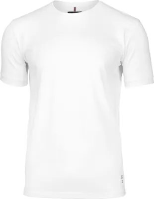 Produktbild von Nimbus Herren Danbury Pique Kurzarm T-Shirt RW5655 (L) (Weiß)