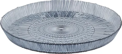 Produktbild von BITZ 30679, Servierschale, Glas, Blau, Rund, 30 cm, 30 mm
