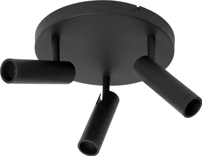 Produktbild von Spot Aluminium verstellbar Schwarz GU10 3-flammig Modern Lampe