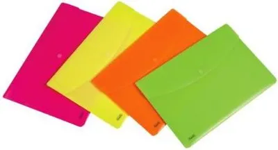 Immagine prodotto di Favorit 400116127 cartella Polipropilene (PP) Fucsia, Verde, Arancione, Giallo A4