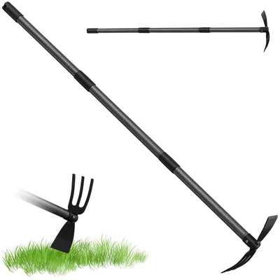 Image de Omgoods - Outil de jardin multifonctionnel avec poignée, 116 cm