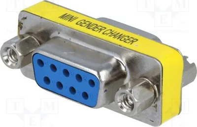 Immagine prodotto di 1 adattatore D-Sub a 9 pin, connettore femmina, compatibile con CA085-PB, per cavi e adattatori per computer