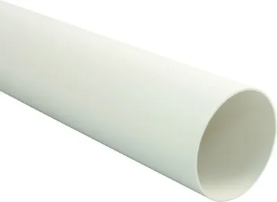 Produktbild von Marley Lüftungsrohr rund 1000 mm Länge, innen 100 mm Ø, weiß