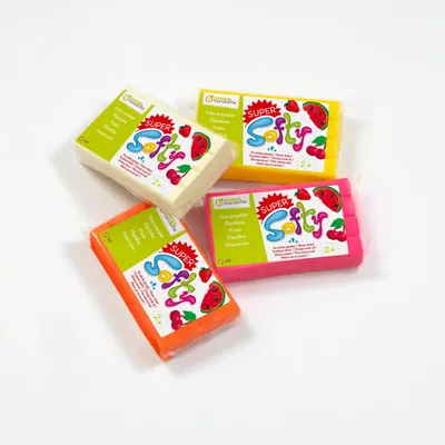 Produktbild von Avenue Mandarine Super Softy Set mit 4 Blöcken 350g, Flashy SO0880004K01C