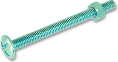 Produktbild von Rundkopf-Stahlmetallschraube, Ø6 x L.50 mm, Verkauf nach Gewicht