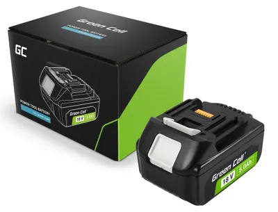 Obrázok produktu pre Green Cell PTMA18V5, Batérie, Lithium-ion (Li-ion), 5 Ah, 18 V, Makita, LXT BL1850