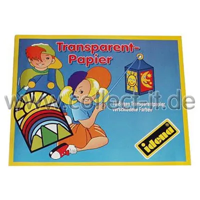 Produktbild von 10 Blatt Transparentpapier DIN A5 / 10 verschiedene Farben