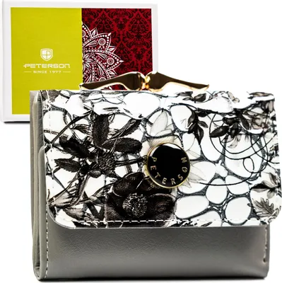 Produktbild von Damen Leder Geldbörse PTN PH32-LFL-7261 Schwarz