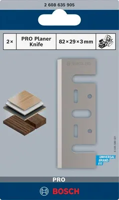 Produktbild von PRO Hobelmesser, 82 x 29 x 3 mm, 2 Stk